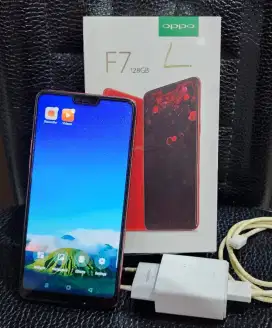 OPPO F7 6/128 Red Bagus Keren mulus