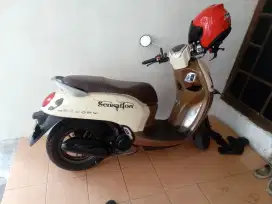 Honda Scoopy Tahun 2021 SS Komplit.