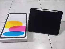Ipad 10th gen 265gb wifi (Ibox garansi maret 2025) + keyboard + pen