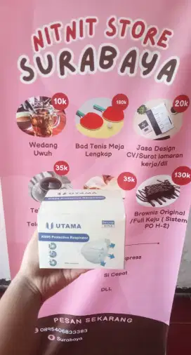 Masker 20pcs putih