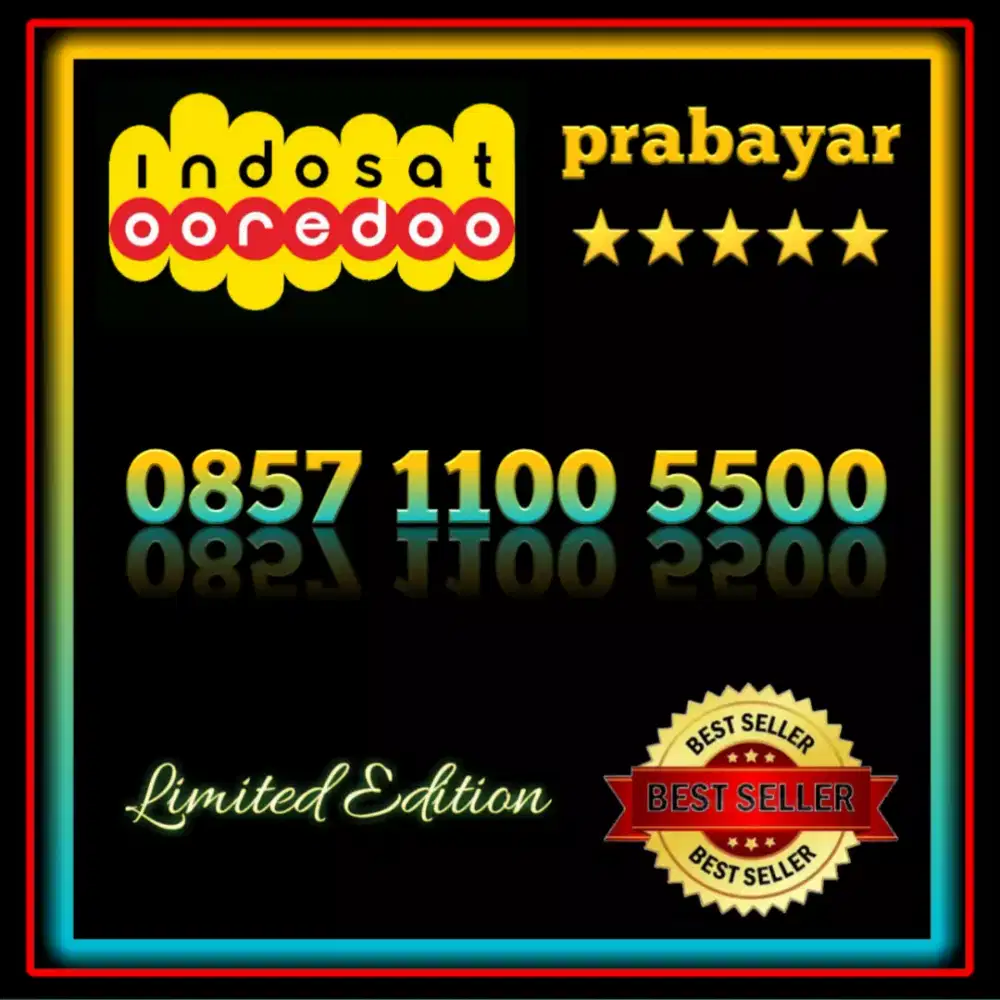 Nomor cantik exsclusive varian double ratusan exsclusive Indosat