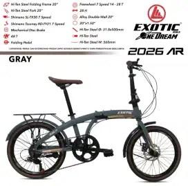 Exotic Folding ET-2026 AR New Colour 20