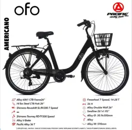 Citybike Pacific Ofo 26 New Colour