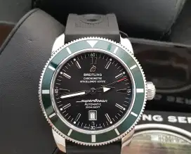 BREITLING SUPEROCEAN HERITAGE GREEN BEZEL LIMITED EDITION