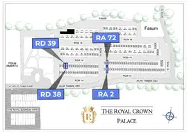 DIJUAL ADA READY 4 UNIT RUKO THE ROYAL CROWN PALACE TAMBAKOSO