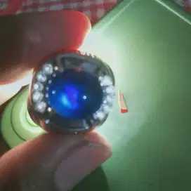 Cincin safir ring perak