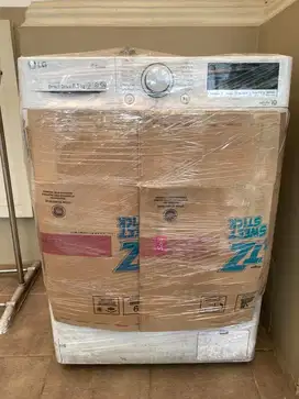 Mesin cuci  LG inverter 8.5Kg Steam
