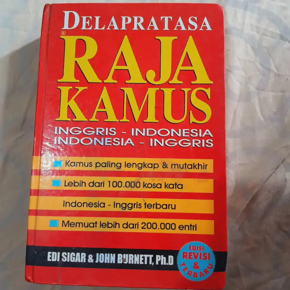 Kamus Raja inggris- indonesia dan indonesia- inggris