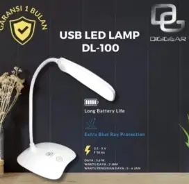 Lampu Baca Lampu Meja Lampu belajar Lampu LED Digigear