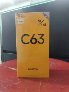 Realme C63 (6/128) bergaransi resmi bisa cod