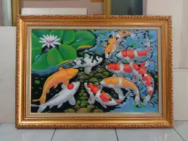 LUKISAN IKAN KOI