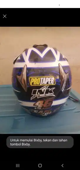 Jual cpt helm trail full face merk INK ukrn.L