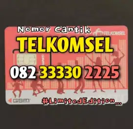 (Bisa COD) nomor CANTIK kartu TELKOMSEL pra bayar HOKI RAPI 2225 #5