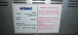 Microwave n Grill IKONIC , Itali