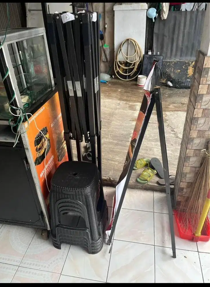 Jual gerobak ex kampung burger
