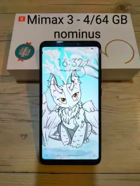 Xiaomi Mimax 3 - Mulus 100%
