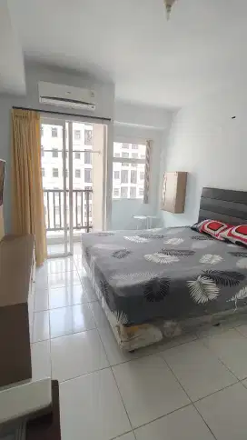 Studio Apartemen Ayodhya, Furnished lengkap & nyaman
