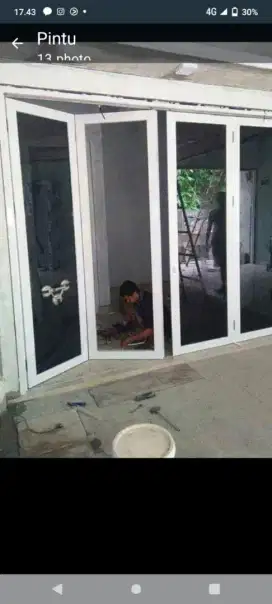 ROLING DOOR FOLDING GATE