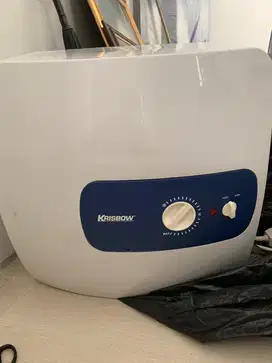 Pemanas air merek krisbow 30 liter