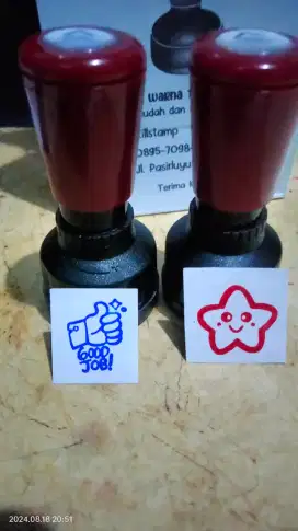 Stempel flash murah