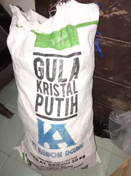 Karung kapasitas 50 kg Rp 1500 ready banyak