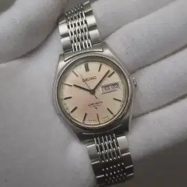 Jam Seiko LM Lord Matic Automatic Salmon Dial Vintage Longines Omega
