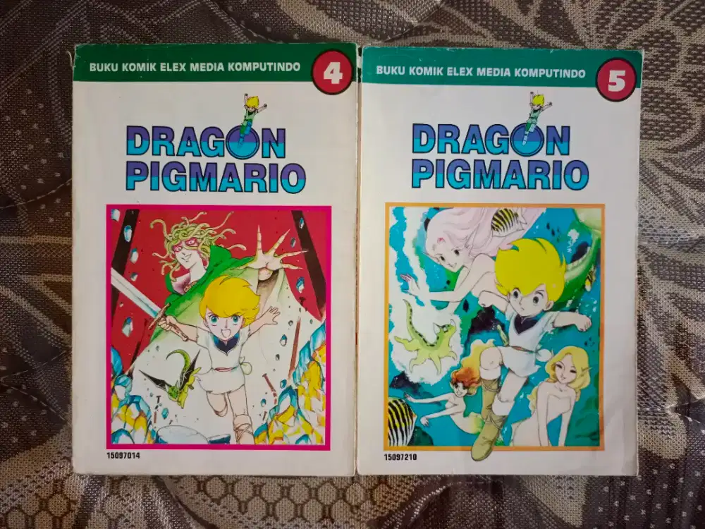 Komik Dragon Pigmario & Lukisan gulung