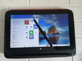 Touchscreen HP X360 N2940 DDR 4GB HDD 500GB 12 flip Baterai 3 jam