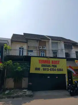 Tersedia Kost Khusus Pria Start 500rb AC Furnish Siap Huni