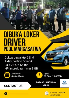 Dibuka lowongan driver