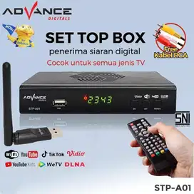 Set Top Box TV Digital Receiver Penerima Siaran Full HD/ STB Wifi