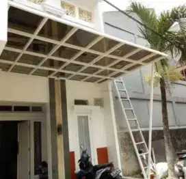 Canopy atap solar flat