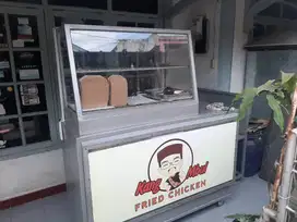 Booth Etalase Fried Chicken