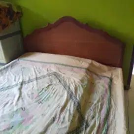 Tempat tidur jati UK.200x150 cm Nego