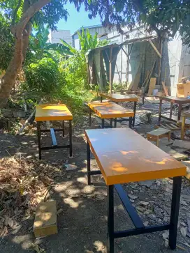 Meja jualan, meja warung makan standart besar