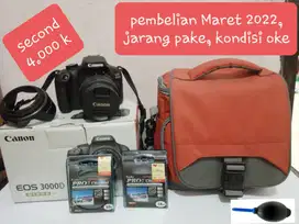 CANON EOS 3000D KIT (second 4.000K-net)