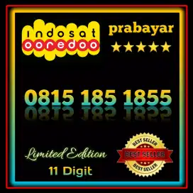 Nomor cantik super minimalis berkualitas spesial edition Indosat 185