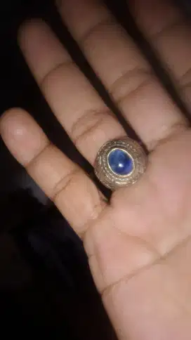 natural batu blue safir
