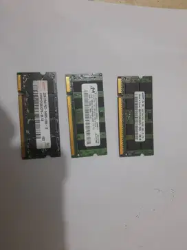 Ram Memory DDr2 Sodim Bekas  Laptop 2GB Surabaya Rungkut