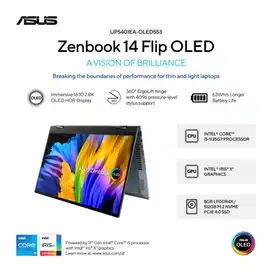 Asus ZenBook 14X OLED UP5401EA-OLED553 i5-1135G7 8GB 512GB SSD W11 OHS