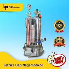 Mesin Setrika Uap Boiler merk Nagamoto 5 Liter Mesin Steamer Uap