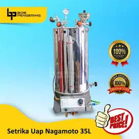 Mesin Setrika Uap Boiler merk Nagamoto 35 Liter Mesin Steamer Uap