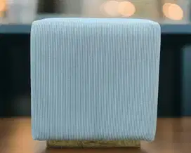 SOFA STOOL/PUFF KEKINIAN MURAH DENGAN KAIN BISA DILEPAS, FREE ONGKIR!
