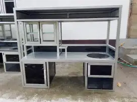 (BU Murah gerobak 2 gerobak 3 jt)Jual gerobak bakso/mieayam/siomay