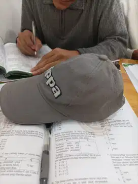 Topi Kappa warna abu abu ori