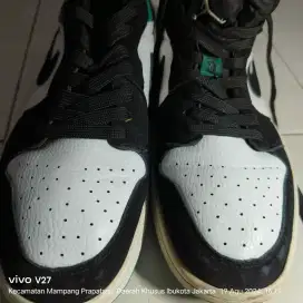Sepatu Nike AJ 1 Hijau 42
