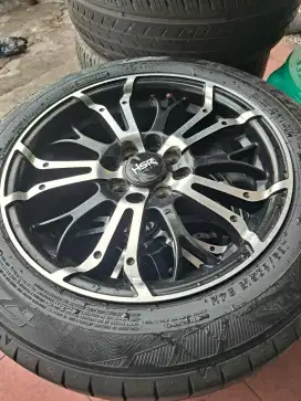 Velg r15 hsr for jazz city vios yaris agya ayla sirion baleno dll