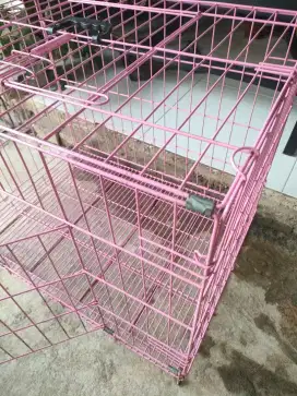 Kandang kucing besi tebal