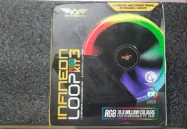 3 Fan RGB Board dan Remote Kontrol