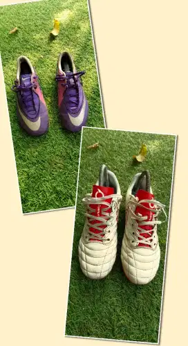 Sepatu Bola 2 pasang Ortuseight Eltiburon v2 & Nike mercurial Glide